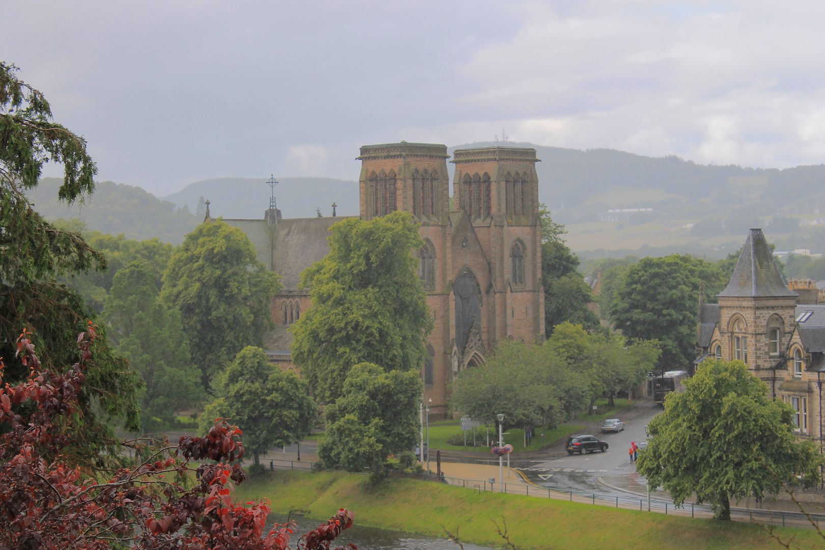 Landscape around Inverness, Scotland.