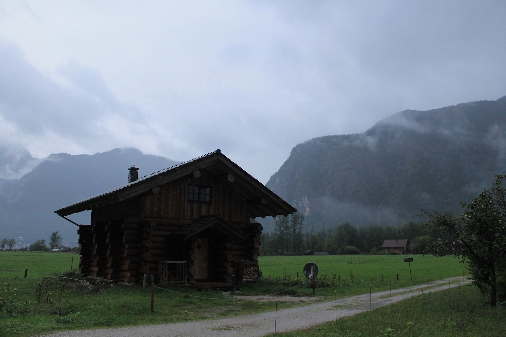 Landscape view around Hallstatt, Austria.